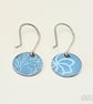 003 - Handmade Aluminium and Silver Reversible Earrings - Image 2