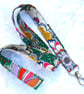 Liberty print lanyard, Firework Garden