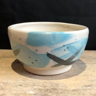 Stoneware XXX brushwork bowl (3 of 3)
