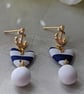 Nautical dangle earrings 