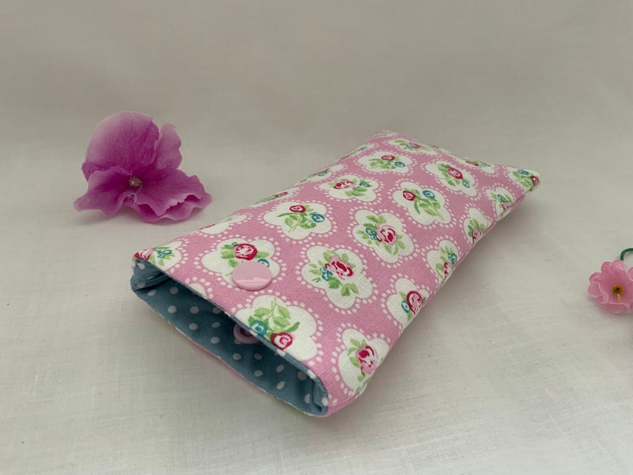 Fabric Glasses Case, Sunglasses Case, Glasses Pouch, Fabric Purse