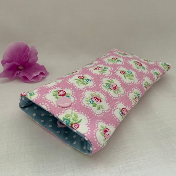 Fabric Glasses Case, Sunglasses Case, Glasses Pouch, Fabric Purse