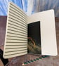 Notebook, Marine themed, A5 (ish), made from up-cycled and recycled materials. - Image 5
