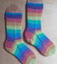 Socks, hand knitted, SMALL, adult size 4-5 - Image 4