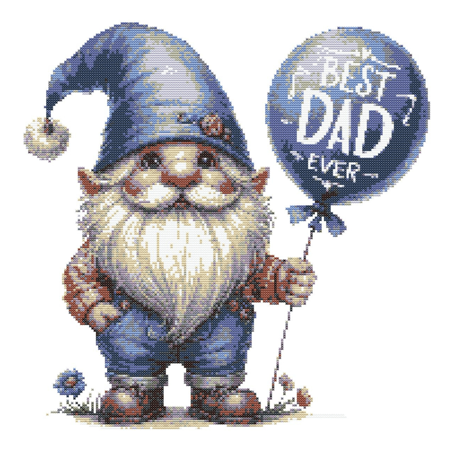 BEST DAD EVER - Cross Stitch Pattern - Cross Stitch Chart