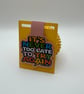 Motivational Magnetic Bookmark – “It’s Never Too Late to Try Again”