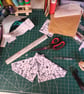 Handmade dog bandana 