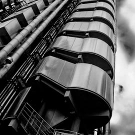 Lloyds of London building England UK 12"x18" Print