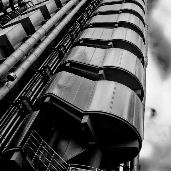 Lloyds of London building England UK 12"x18" Print