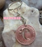 Musical Note Coin Keyring or Bag charm - Image 3