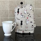 Cats Cafetiere Cosy, Handmade in the UK