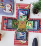 3D Exploding Christmas Box Card. Gnome Christmas Box Card - Image 1