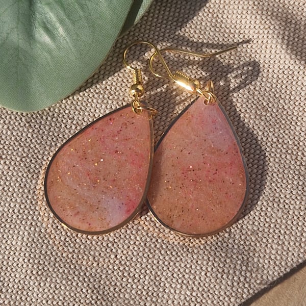 Polymer Clay Earrings: Pretty Pastels