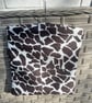 Animal print fabric peg bag - Image 3