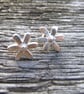 Daisy Silver Earrings - Image 2