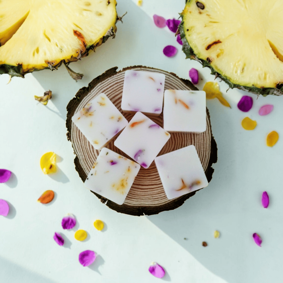 Coconut & Pineapple Botanical Soy Wax Melts - Scented Wax Melts - Handmade