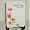 original hand painted greetings card ( ref F 324)