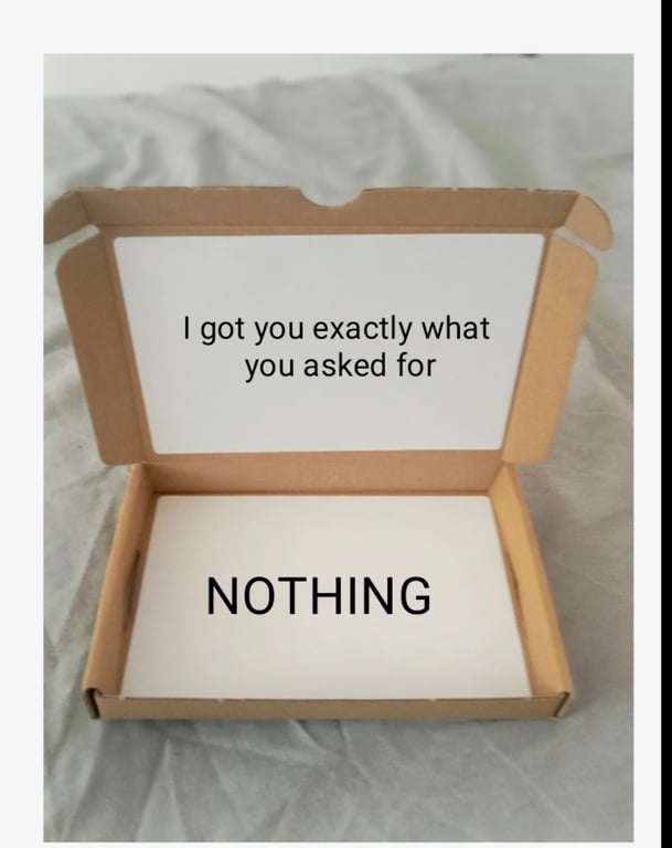 Gift Of Nothing 