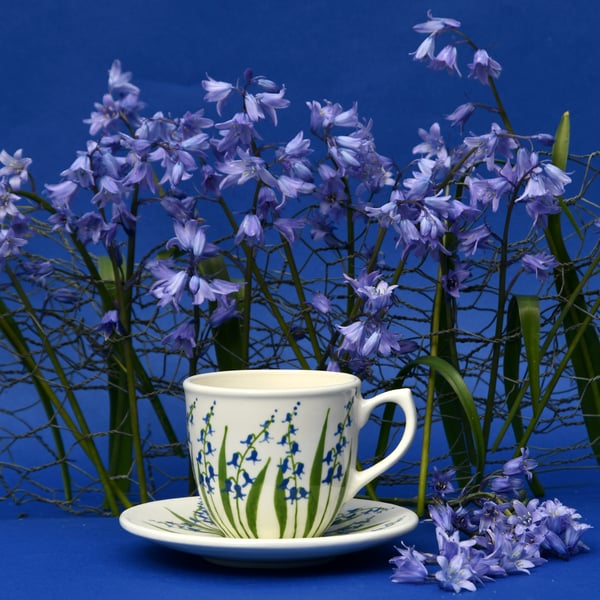 Bluebell Cup and Saucer - seconds sunday