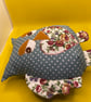 Fabric Owl Pincushion for a Stitcher to Use or Decorate Their Workroom.  - Image 9