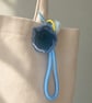 No More Drama Cat – Handmade Original Pet Illustration Keyring - Image 2