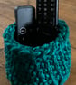 Nest of 3 different sized dark green chunky baskets house warming gift - Image 5