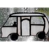 Classic Motorhome Stained Glass Suncatcher Mini 020