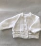 Small white cardigan  - Image 1