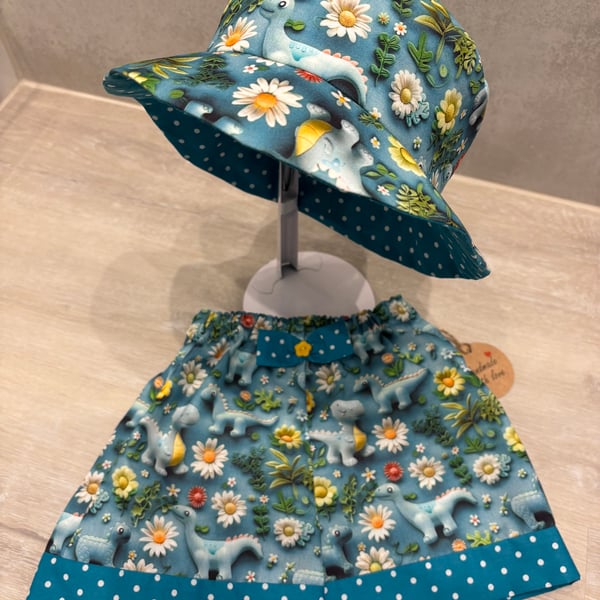The Lottie Shorts and Hat Set