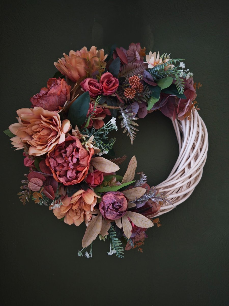 'Isla' Handmade Artificial Front DoorWreath