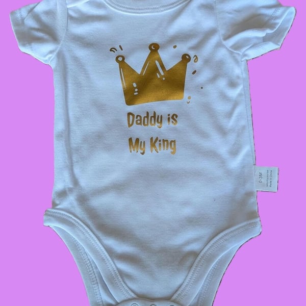 Novelty Printed Baby Vests 0-3 months
