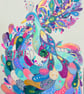 Beautiful Peacock Original Art