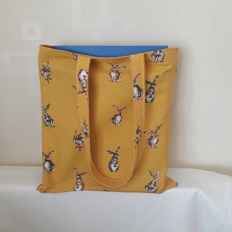 Hare Shoulder Tote Bag, 