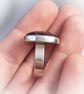 Sterling silver ring with oval hematite - Image 5