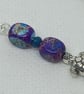 Sea sediment jasper turtle earrings - Image 3