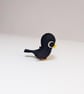 Charming Blackbird - Wool Felt Sculpture - Image 4