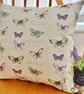 Feature Cushion: Butterfly design 17" (43cm) Throw Pillow - Image 2
