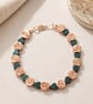 Hearts and Roses Bracelet,  - Image 1