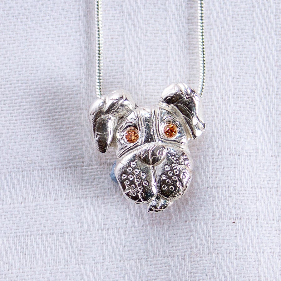 Dog Face Pendant (FSP2)