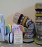 Baby Boy's Hand Knitted Bootie style Long socks  6-12 months size