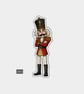 Unique Funny Christmas Sticker Xmas Decal For Adults - Cute Grumpy Nutcracker - Image 1