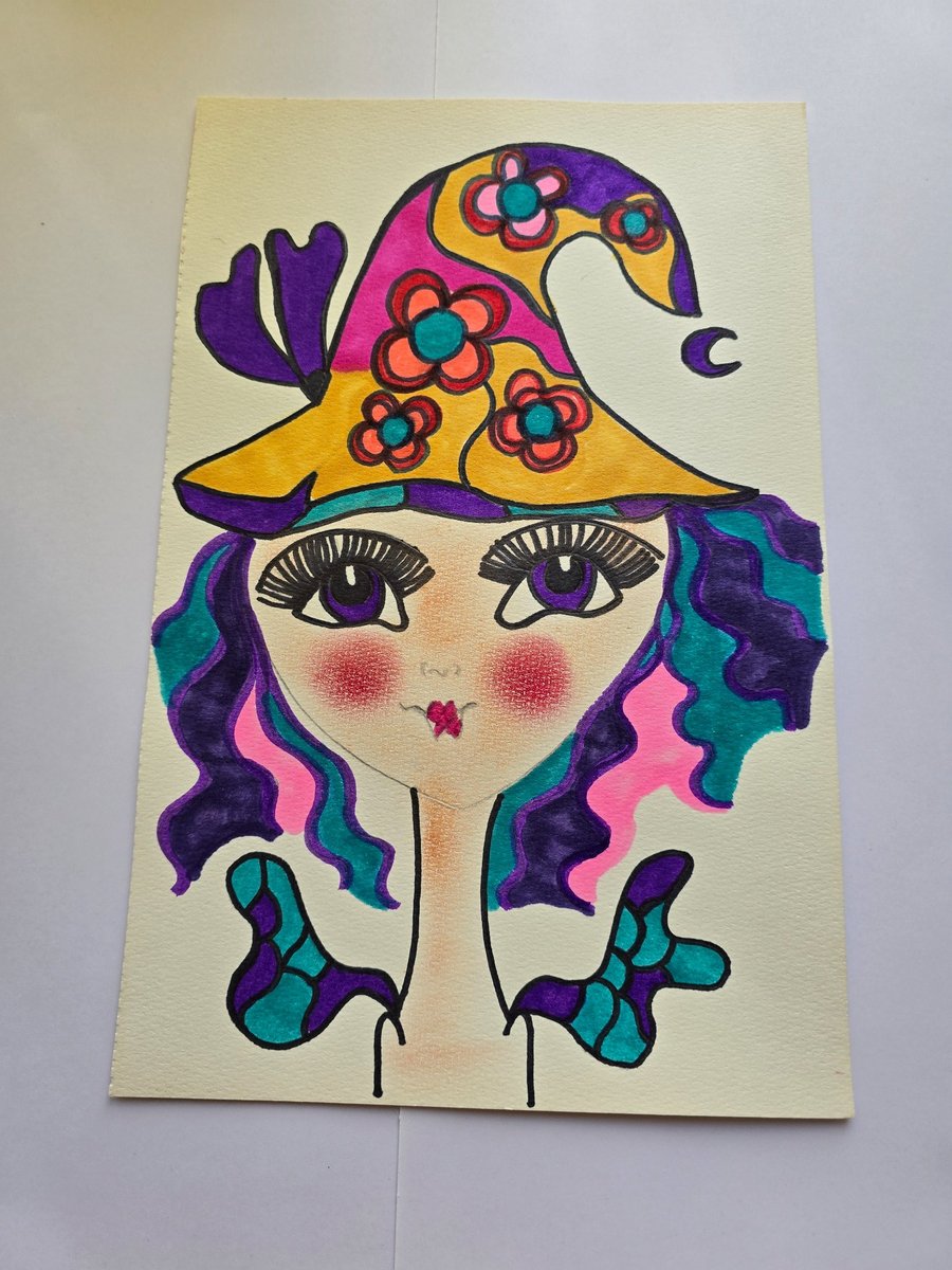 Fairy Witch Drawing 