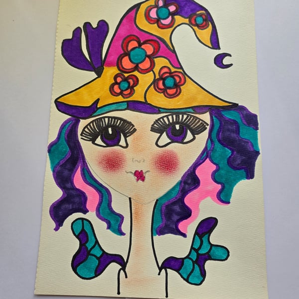 Fairy Witch Drawing 