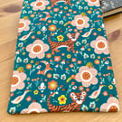 Padded Book Sleeve, Fabric Book Cover