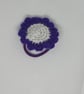 Hand made Crochet Flower hair ties - Image 2