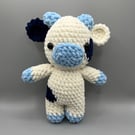 Handmade Crochet Cow Plushie