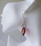 Sterling Silver and Swarovski Crystal Fish Earrings (with twist bail) - Image 4