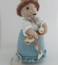 Hand Knitted Mouse- Sandy - Image 2