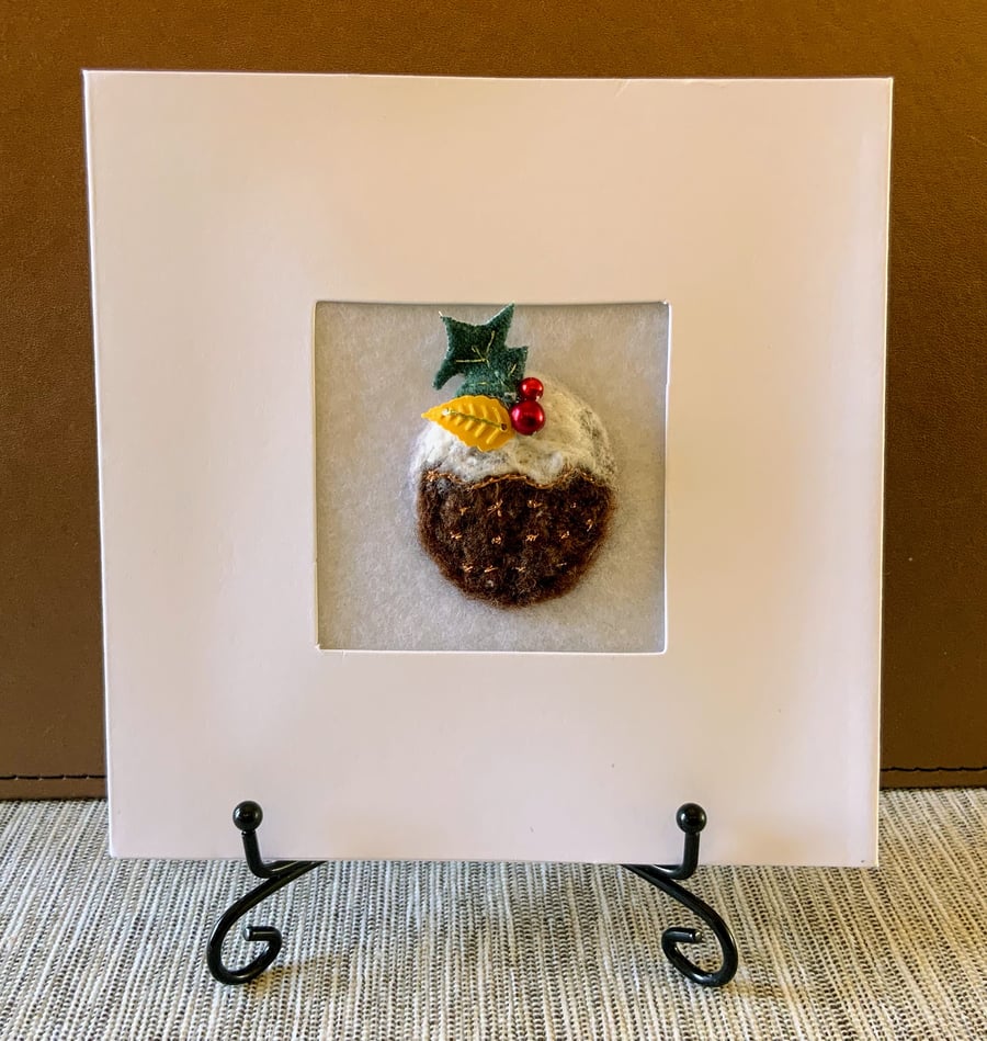Christmas Pudding Card