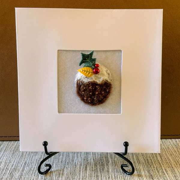 Christmas Pudding Card